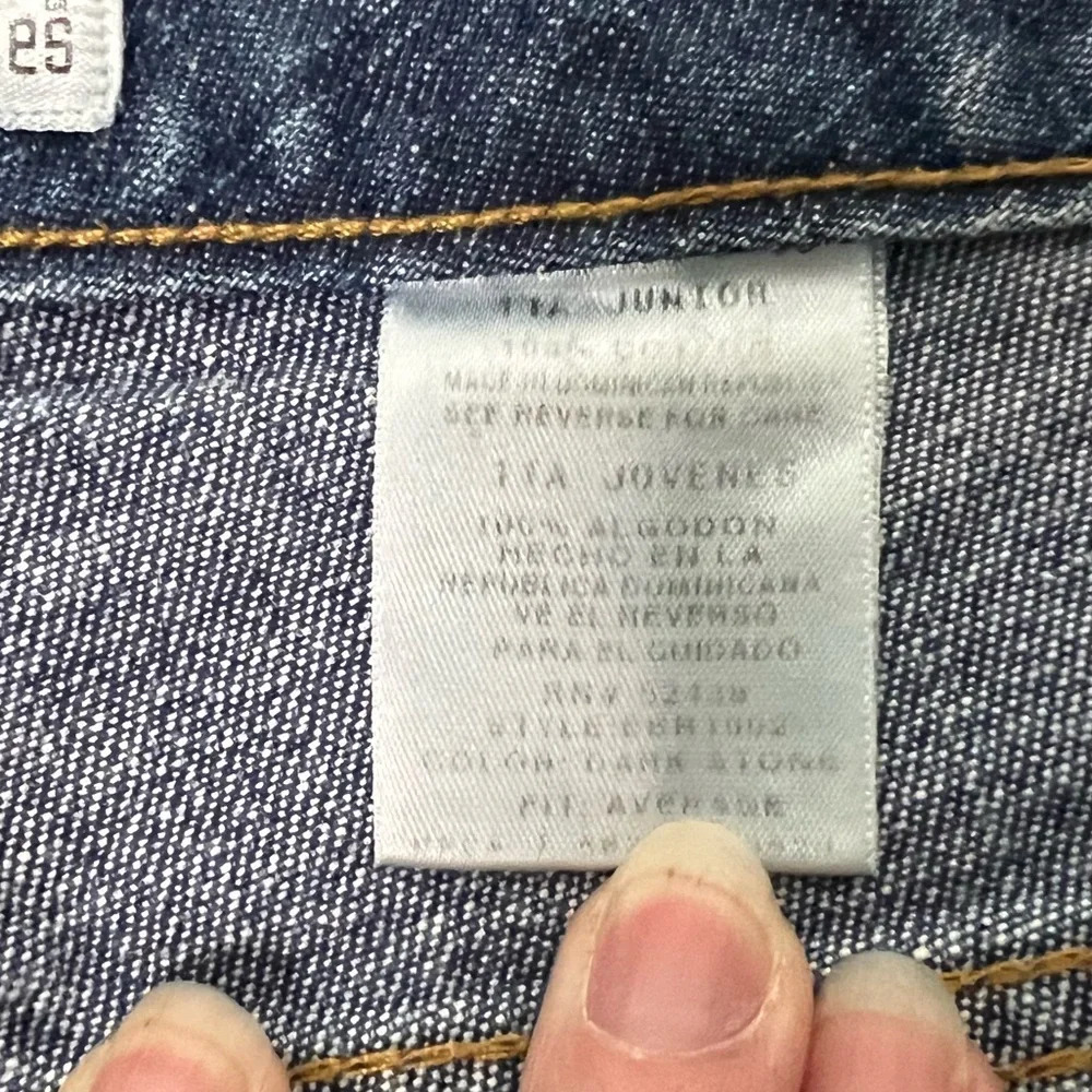 No Boundaries Medium Wash Flare Leg Jeans - size 11A - Picture 6 of 8